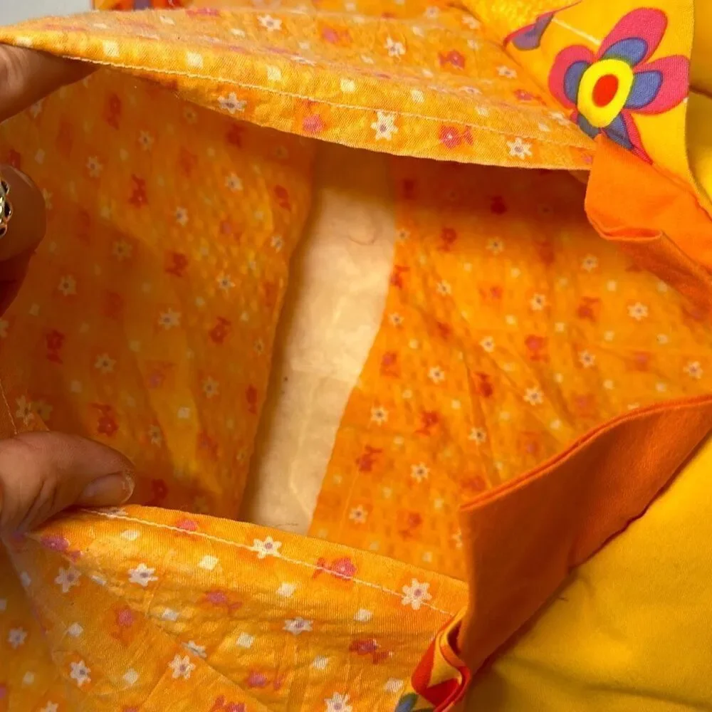 Hand Crafted handmade orange